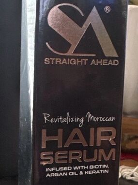SA Revitalizing Moroccan Hair Serum Infused with Biotin, Argan Oil & Keratin